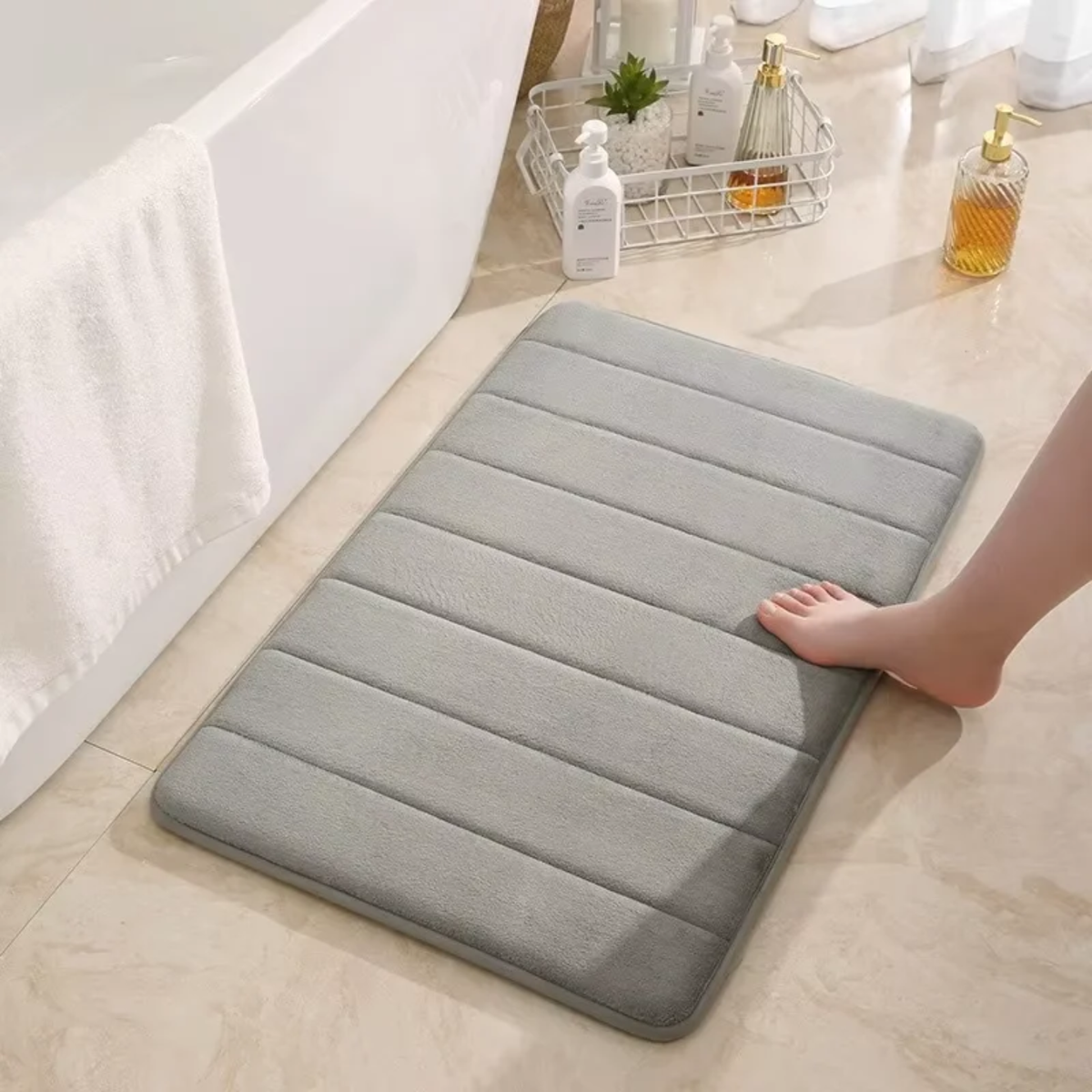 Kitchen and Bathmat LARGE (80*50cm), Non-Slip Standing Kitchen & Bathroom mat