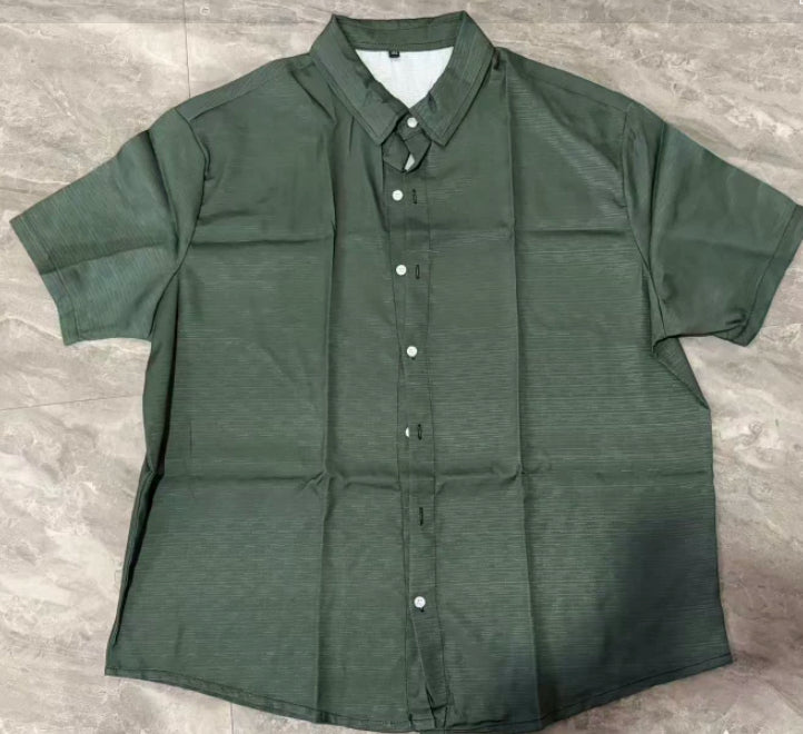 Men's Casual Button-Down Shirt Short Sleeve - Rockint