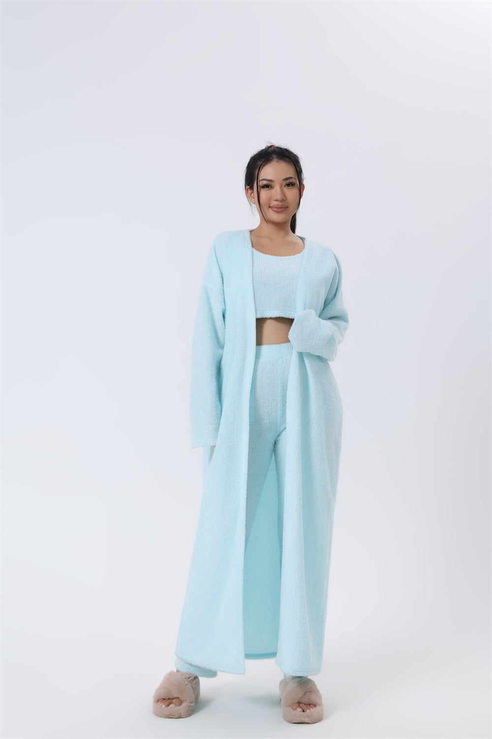 Cozy 3-piece Pajama Set - Rockint