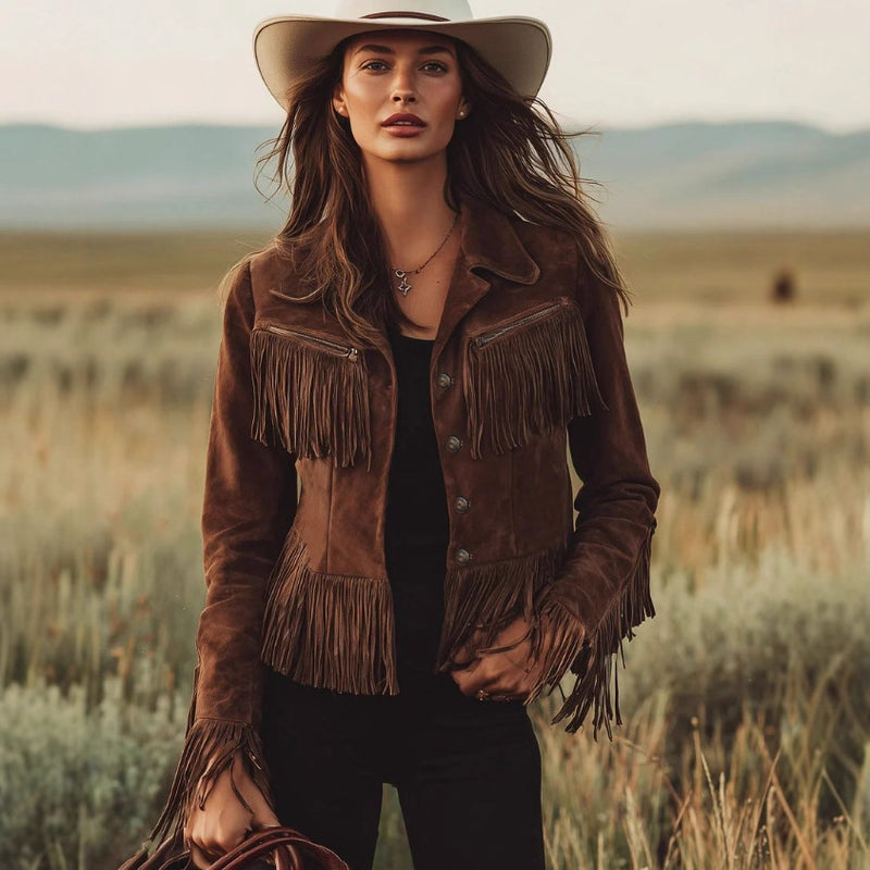 Tassel Suede Jacket
