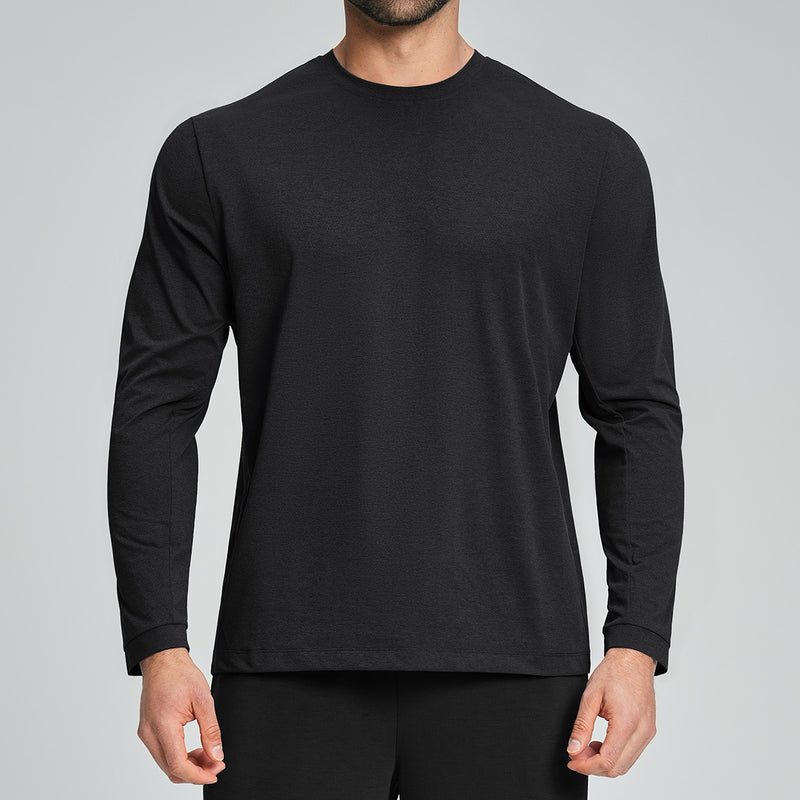 Men's Casual Fitness long sleeve-Shirt