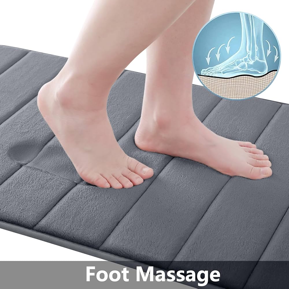 Kitchen and Bathmat LARGE (80*50cm), Non-Slip Standing Kitchen & Bathroom mat