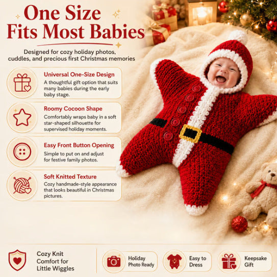 Baby Christmas Star Outfit - Rockint