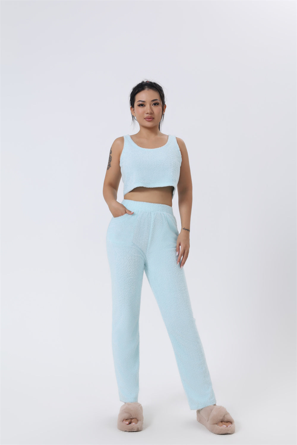 Cozy 3-piece Pajama Set - Rockint