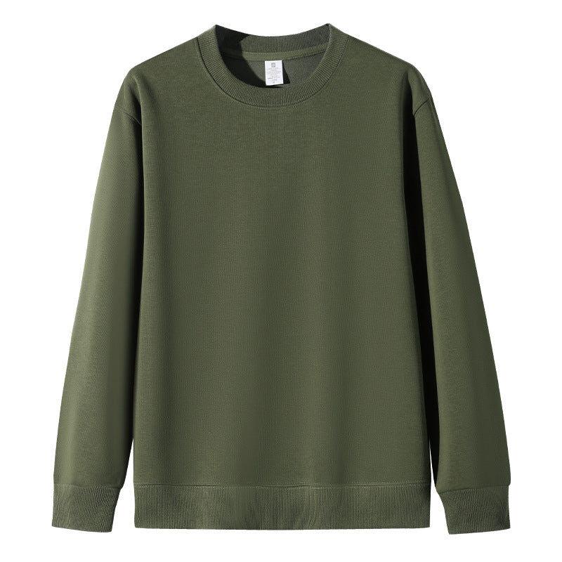 Cotton Blend Pullover Sweatshirt