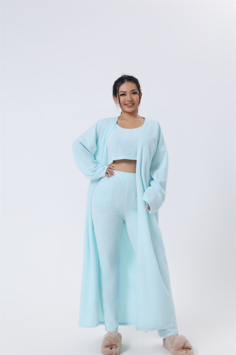 Cozy 3-piece Pajama Set - Rockint