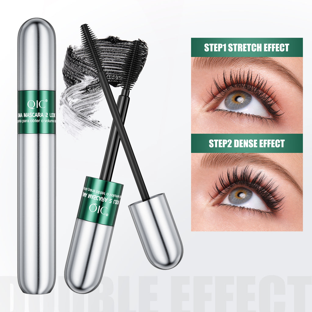 Waterproof long thick curly non-blooming mascara - Rockint