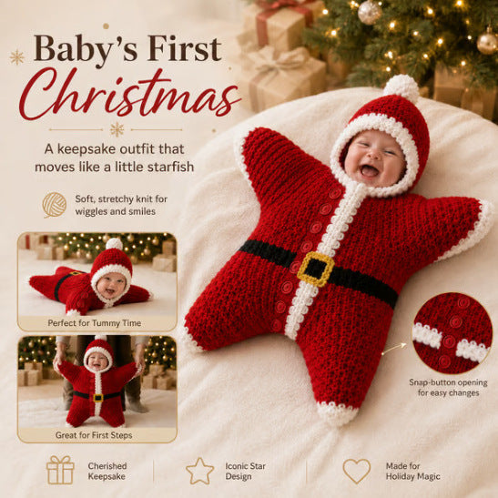 Baby Christmas Star Outfit - Rockint